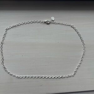 Evry Jewels Elegant Silver Chain Necklace